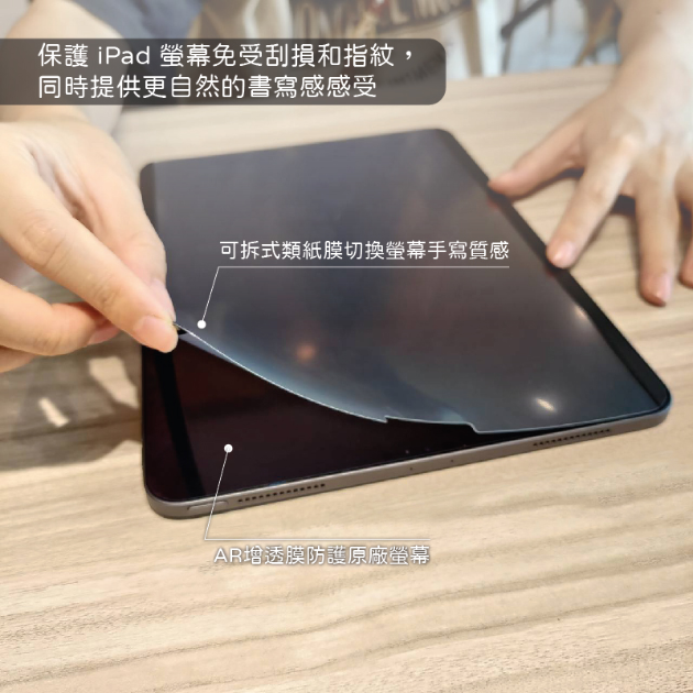HD-AR iPad 增透膜 抗刮降低反射 AR膜 滿版 保護貼 適用 Air 5 ipad 10 Pro11 全透明 JEHD